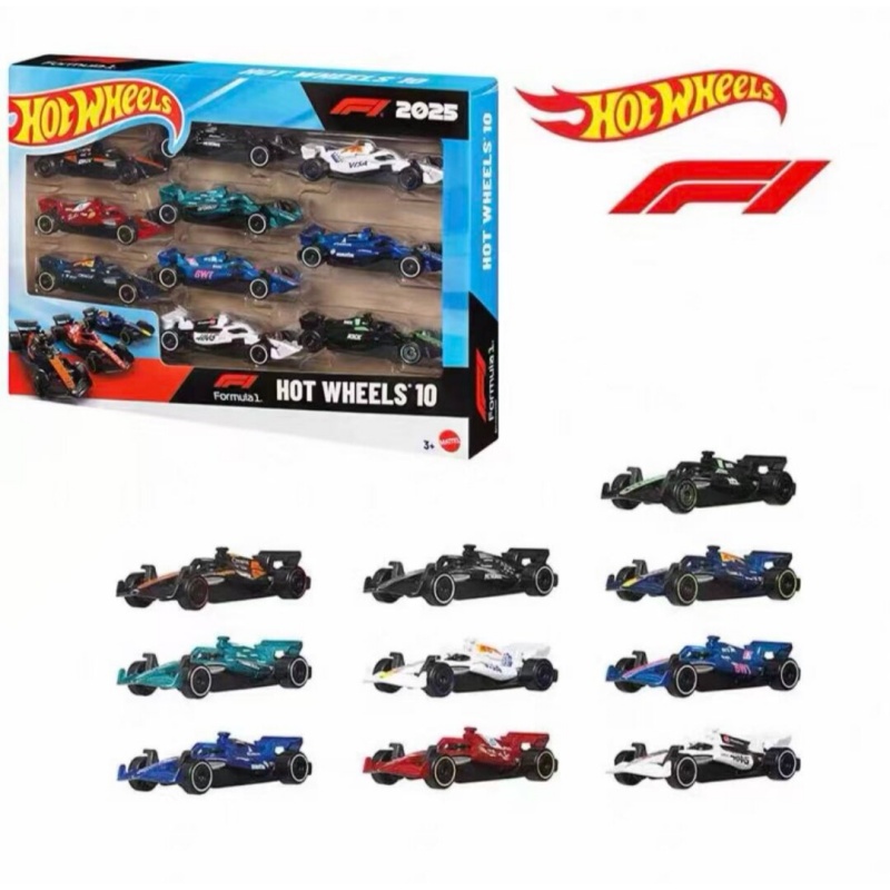 Model Kit F1 - Set di 10 Auto da Corsa