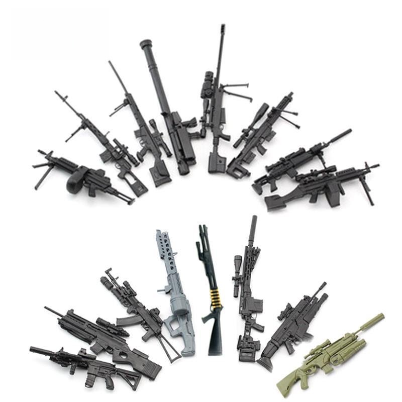 Model Kit Weapons - 1/6 Assemblare Modello di Pistola Mitragliatrice