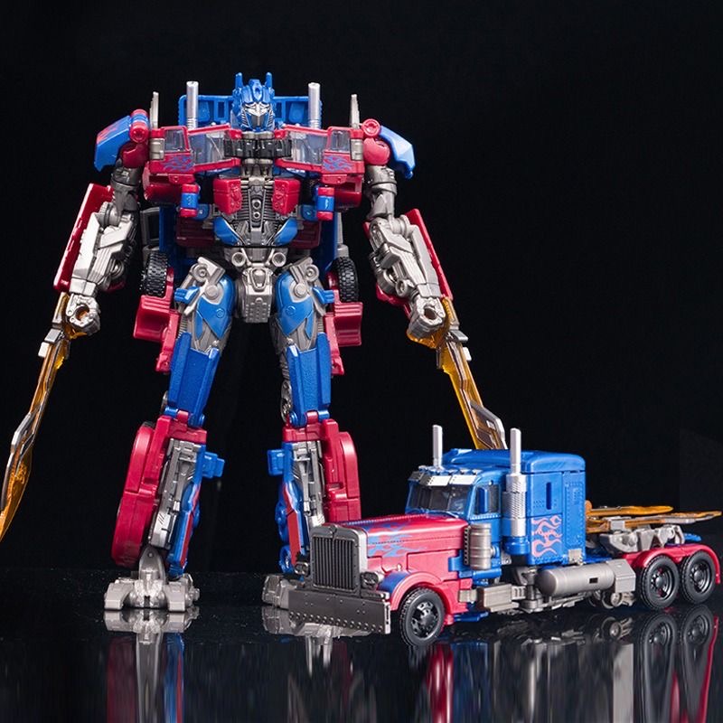 Model Kit Optimus - Giocattoli trasformabili JiaLeHuang 8801 Optimus Prime