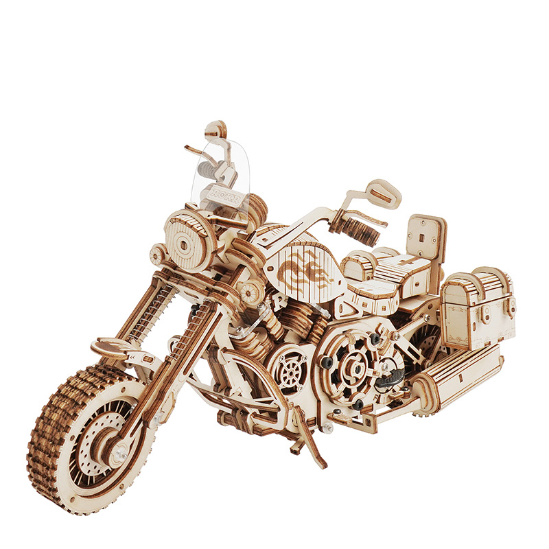 Model Kit Motor Nuclear - Puzzle 3D Moto Robotime, Gioco in