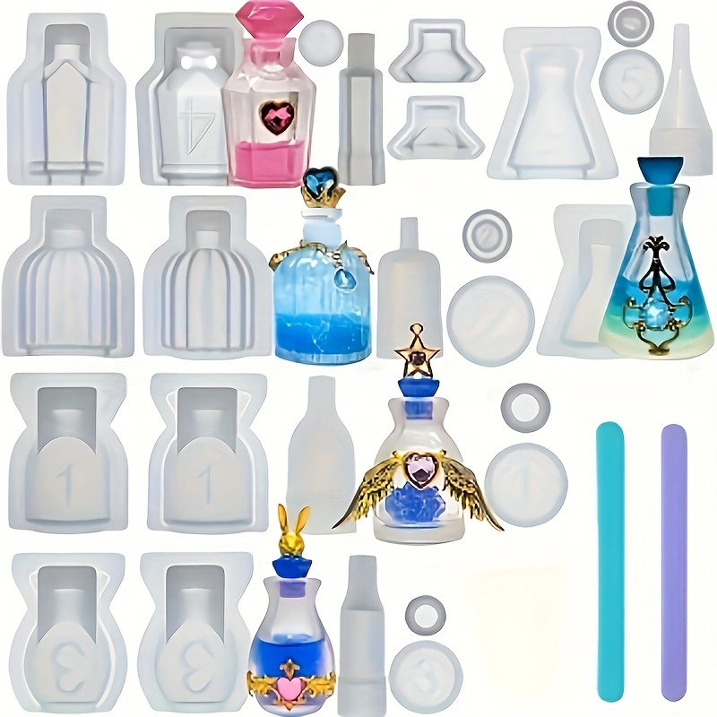 Resin Kit Cast - Un set di 5 stampi in