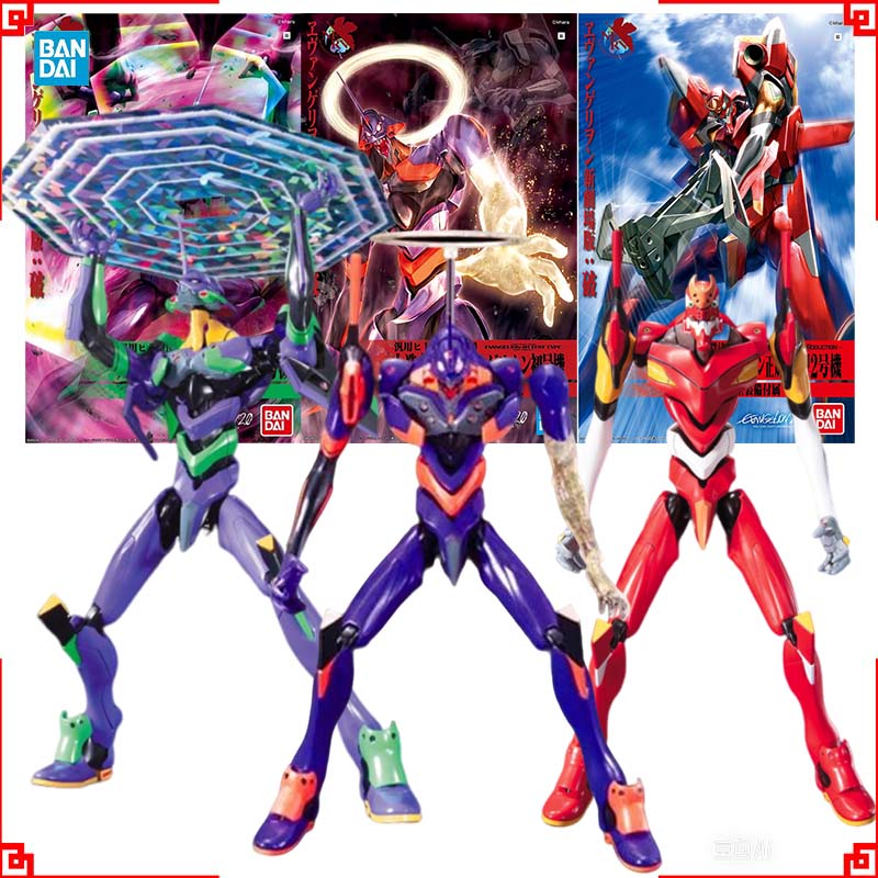 Model Kit Eva 02 - Kit Modello Bandai Evangelion EVA 01