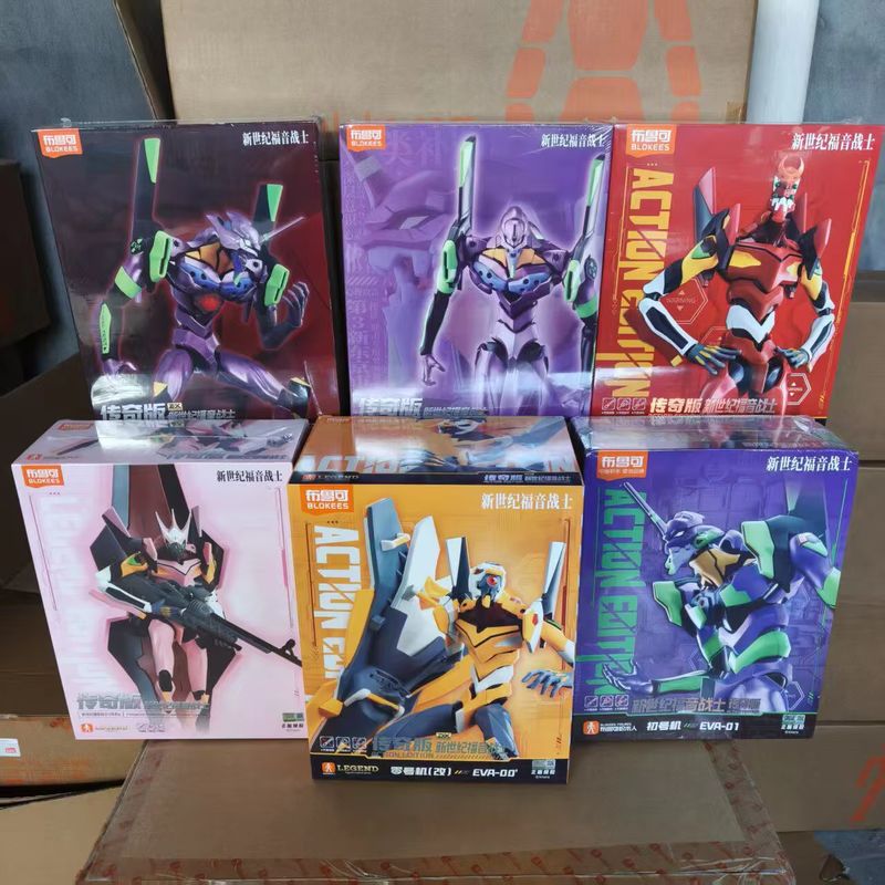 Model Kit Eva 02 - Blokees Eva 02 Versione Leggenda Originale,