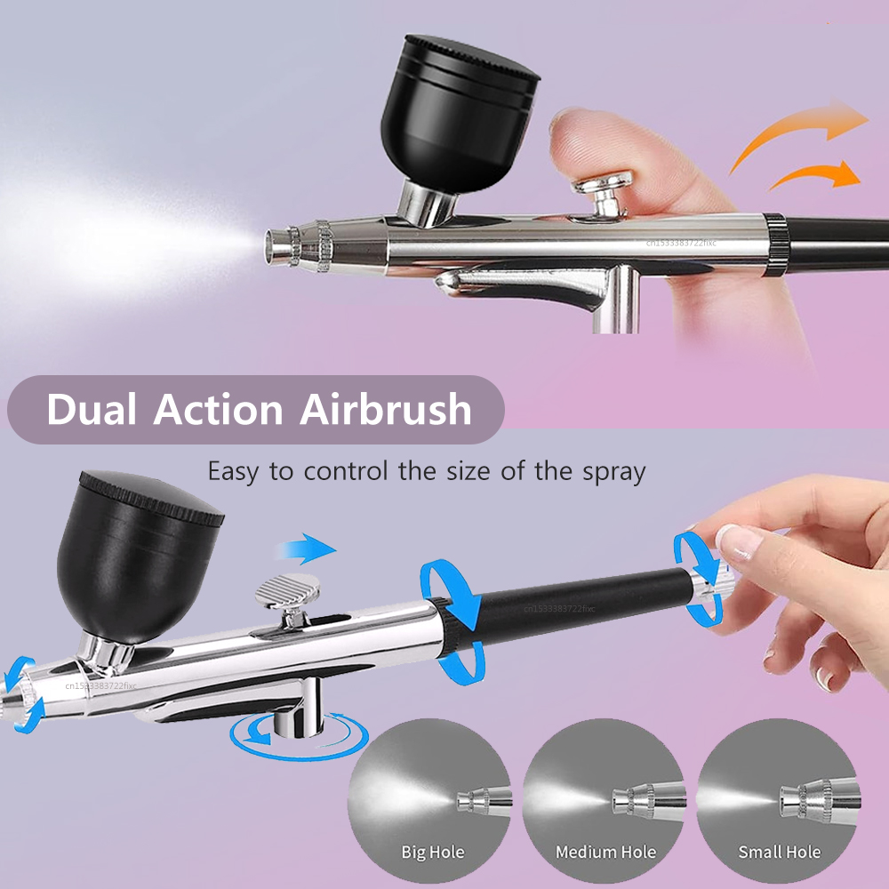 Model Kit Weapons - Testa di pistola per aerografo Pro