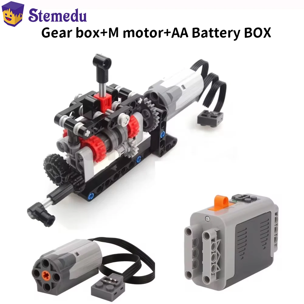 Model Kit Motor - MOC High-tech 4 velocità cambio Kit
