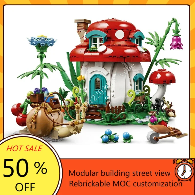 Model Kit House - 964 Pezzi Casa a Forma di