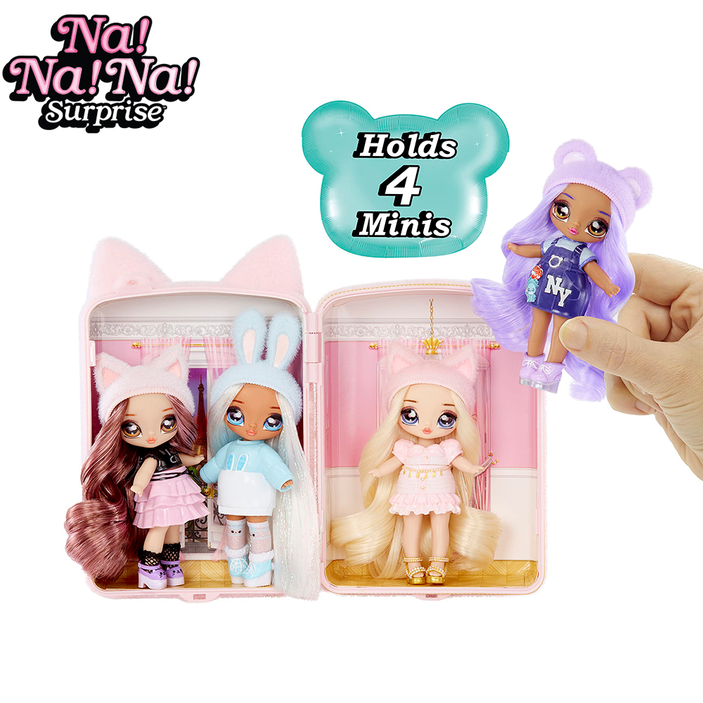 Model Kit House - Set Mini Zaino Sorpresa Nanana, Bambole