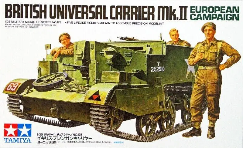 Model Kit Simulator - Tamiya 35175 1/35 Kit modello British