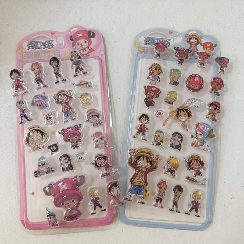 Model Kit Accessories - Adesivi 3D in rilievo One Piece