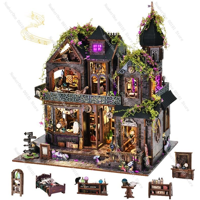 Model Kit House - Kit Modello Casa in Miniatura in