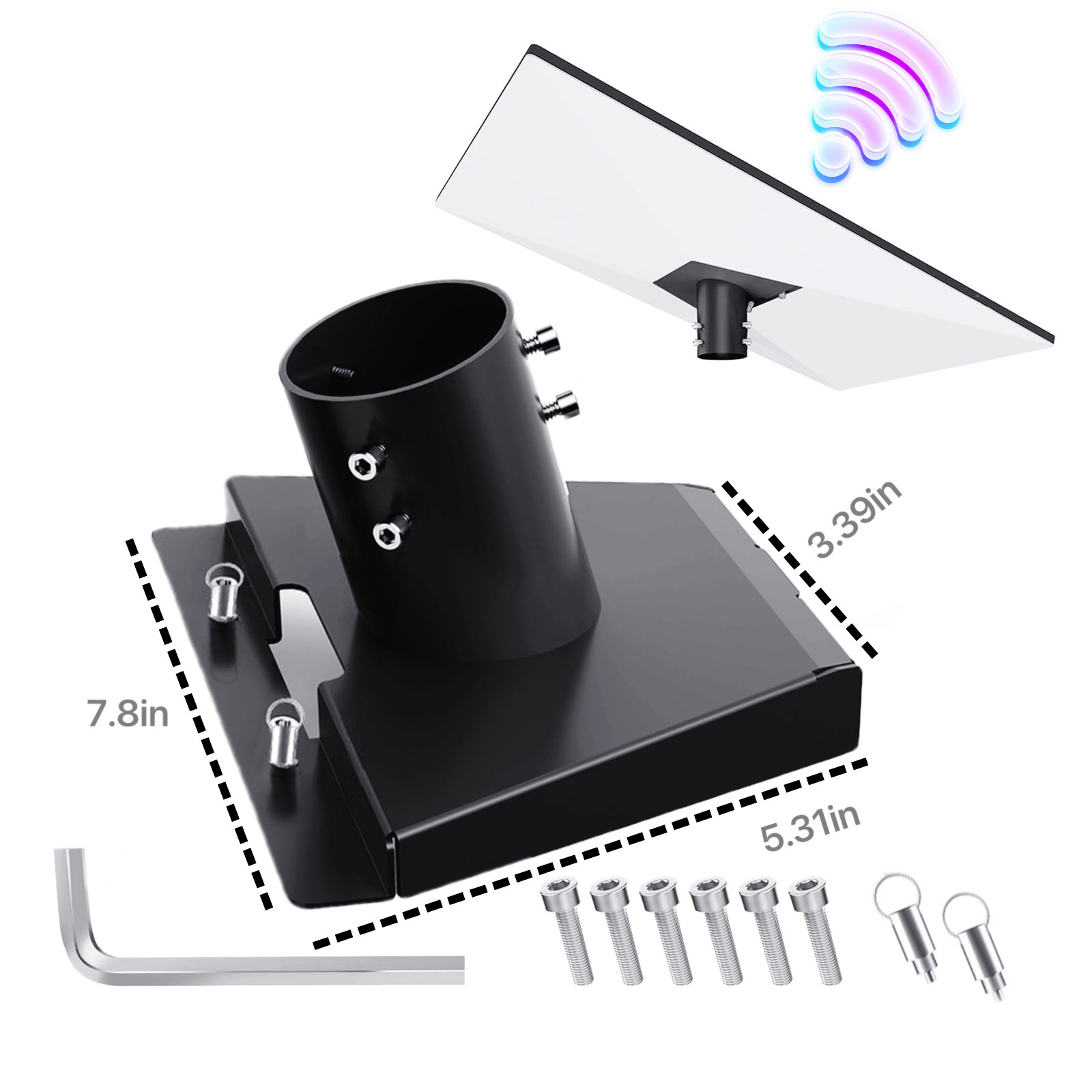Youtube Model Kit - Kit di Montaggio per Antenna Esterna