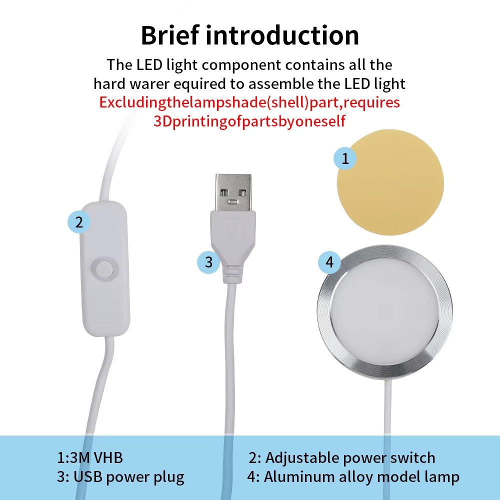 Kit Lampada LED USB per Stampa - Model Kit F1 recensione e prezzo