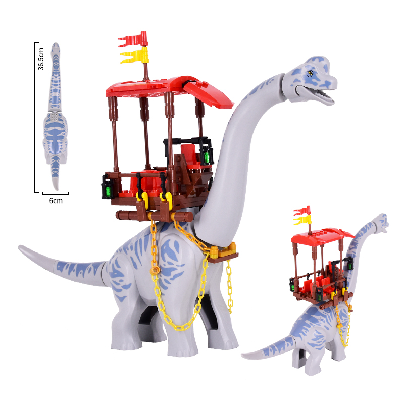 MOC Jurassic Dino Brachiosauru - Model Kit Jurassic Park recensione e prezzo