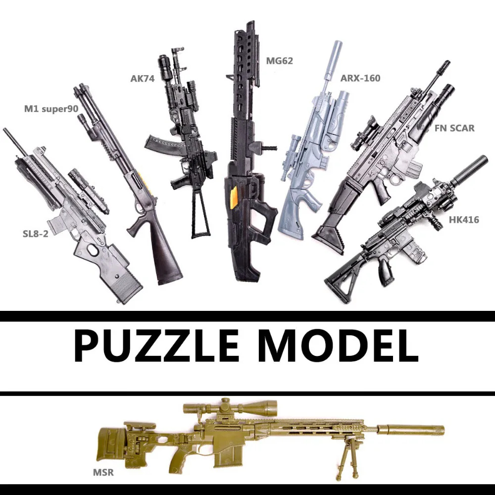 1/6 Assemblare Modello di Pist - Model Kit Weapons recensione e prezzo
