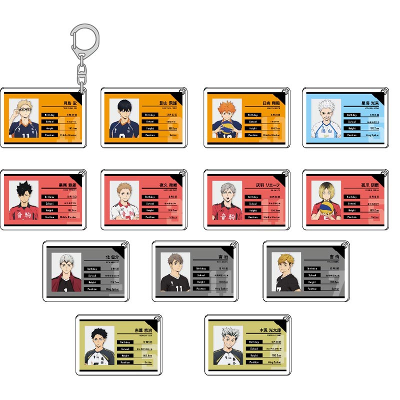 Haikyuu Portachiavi in acrilic - Model Kit Accessories recensione e prezzo