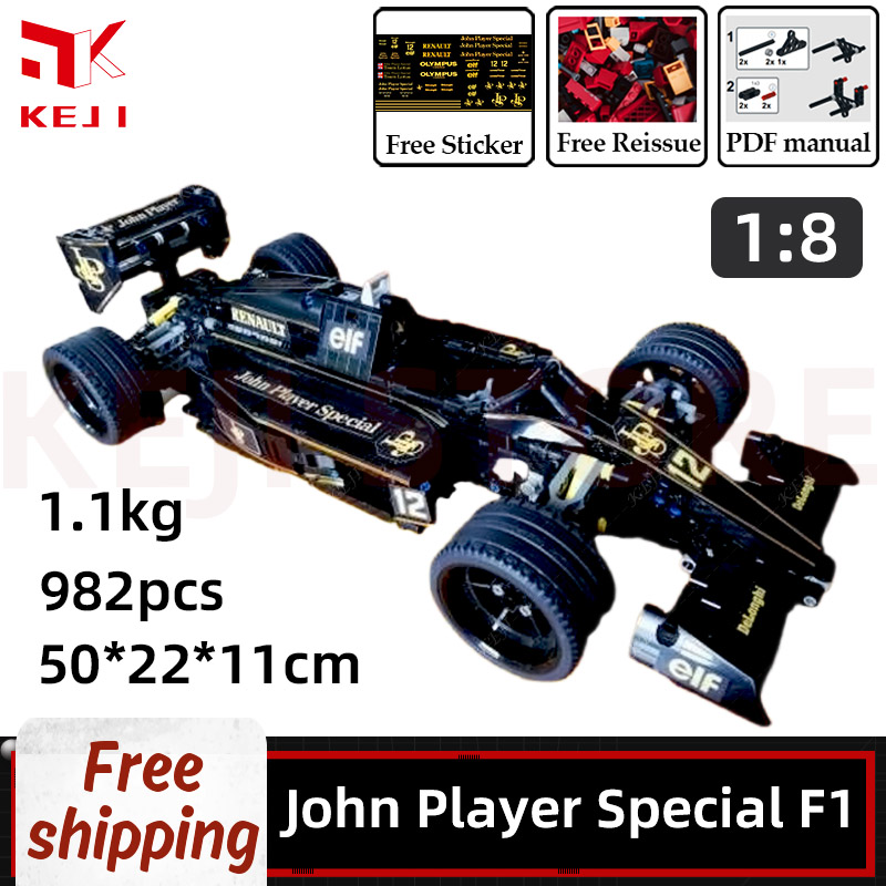 KEJI MOC-70614 John Player Spe - Model Kit F1 recensione e prezzo