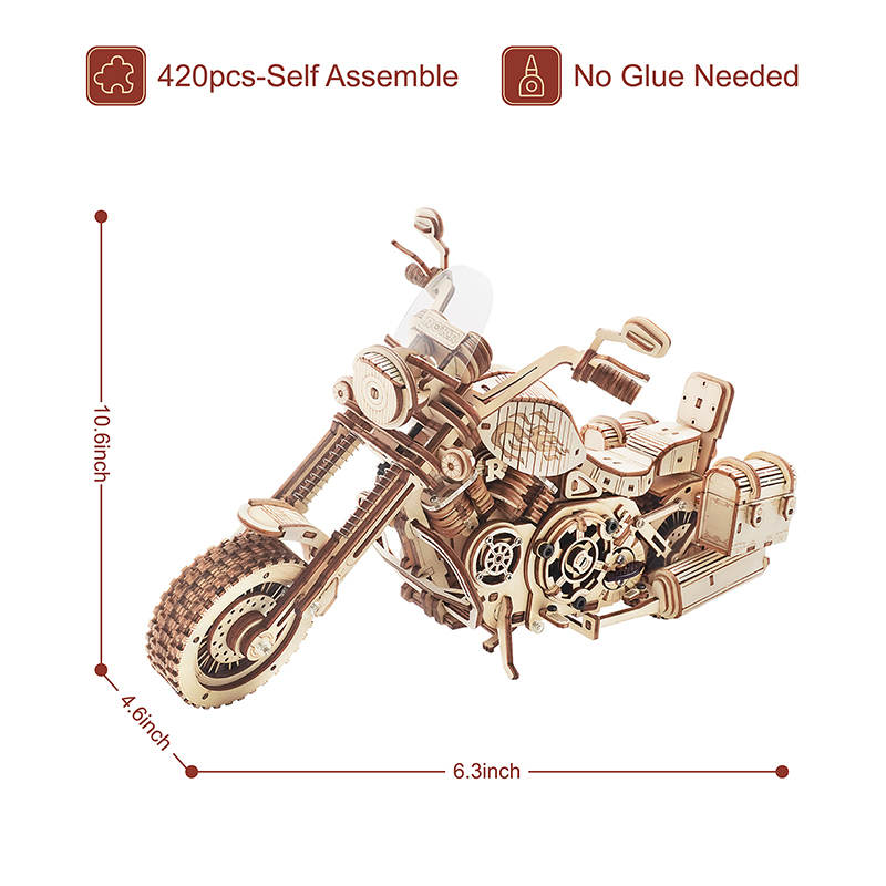 Puzzle 3D Moto Robotime, Gioco - Model Kit Motor Nuclear recensione e prezzo