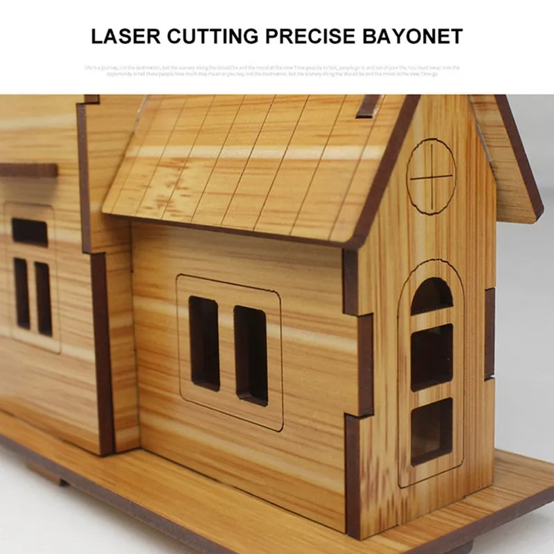 Puzzle 3D in Legno: Kit Fai-da - Model Kit House recensione e prezzo