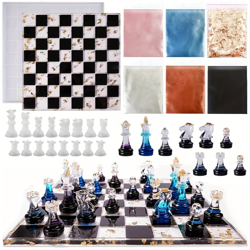 Set di scacchi da 23 pezzi con - Resin Kit Cast recensione e prezzo