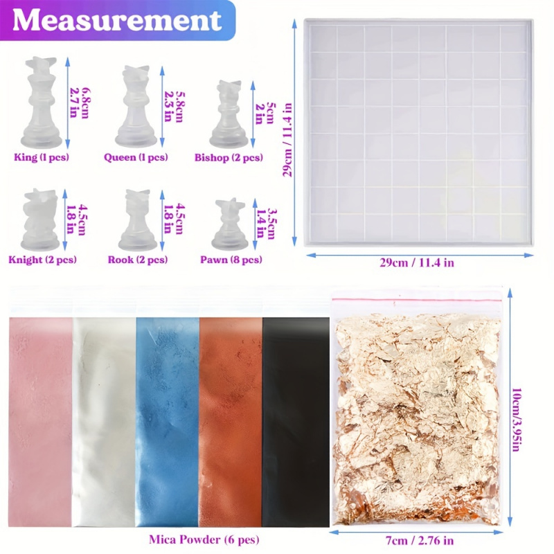 Set di scacchi da 23 pezzi con - Resin Kit Cast recensione e prezzo