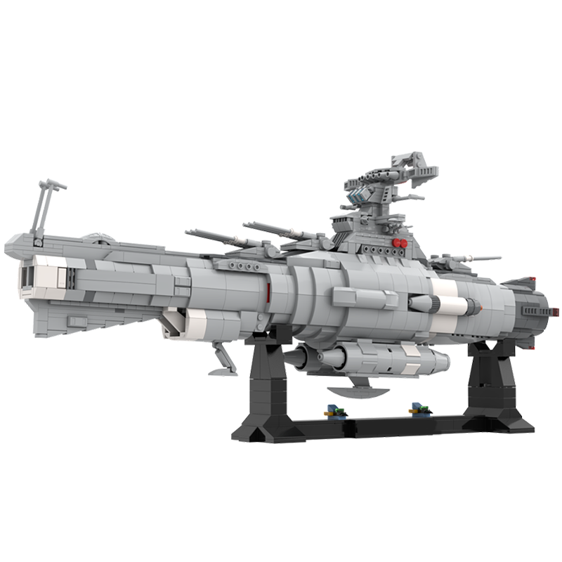 1347 pz MOC Nave da Guerra Spa - Model Kit Yamato Space recensione e prezzo