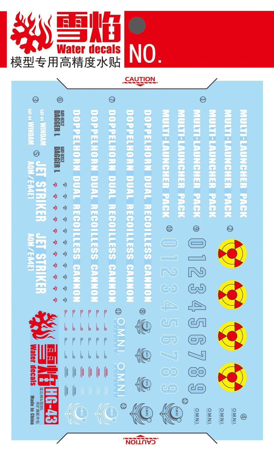 Decalcomanie fluorescenti ad a - Model Kit Water Decal recensione e prezzo