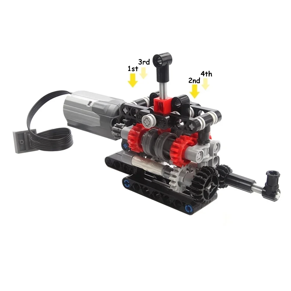 MOC High-tech 4 velocità cambi - Model Kit Motor recensione e prezzo
