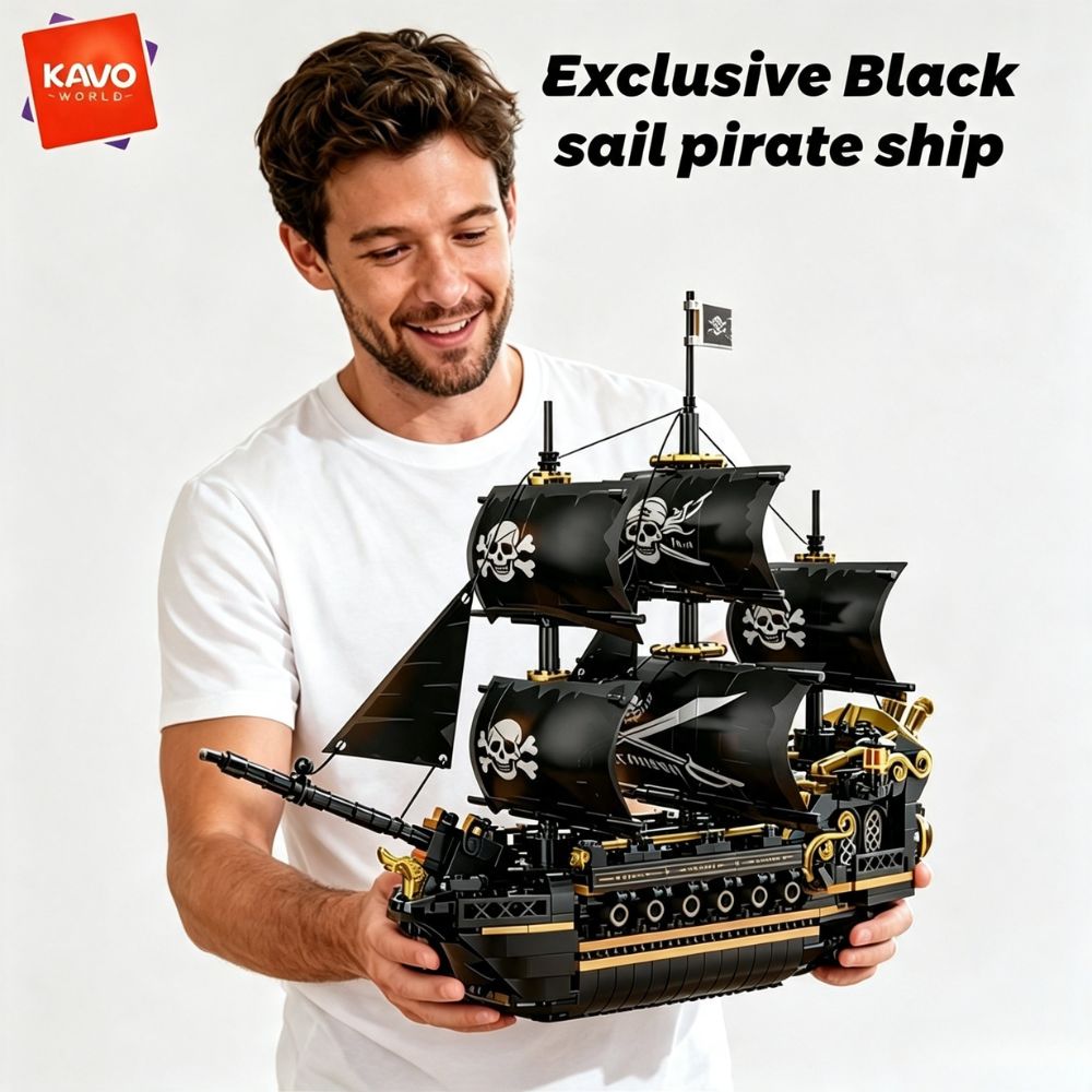 KAVOWORLD 801 Pezzi Nave Pirat - Model Kit Chemistry recensione e prezzo