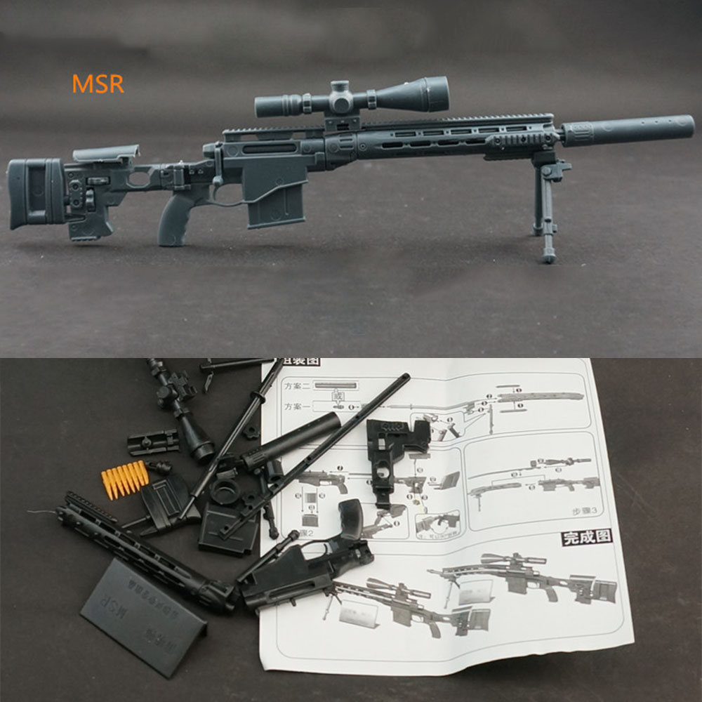 Scala 1/6 Remington MSR fucile - Model Kit Weapons recensione e prezzo