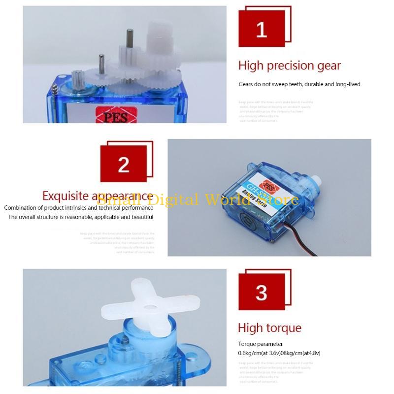 77UB Micro Servomotore con Bra - Model Kit Motor recensione e prezzo