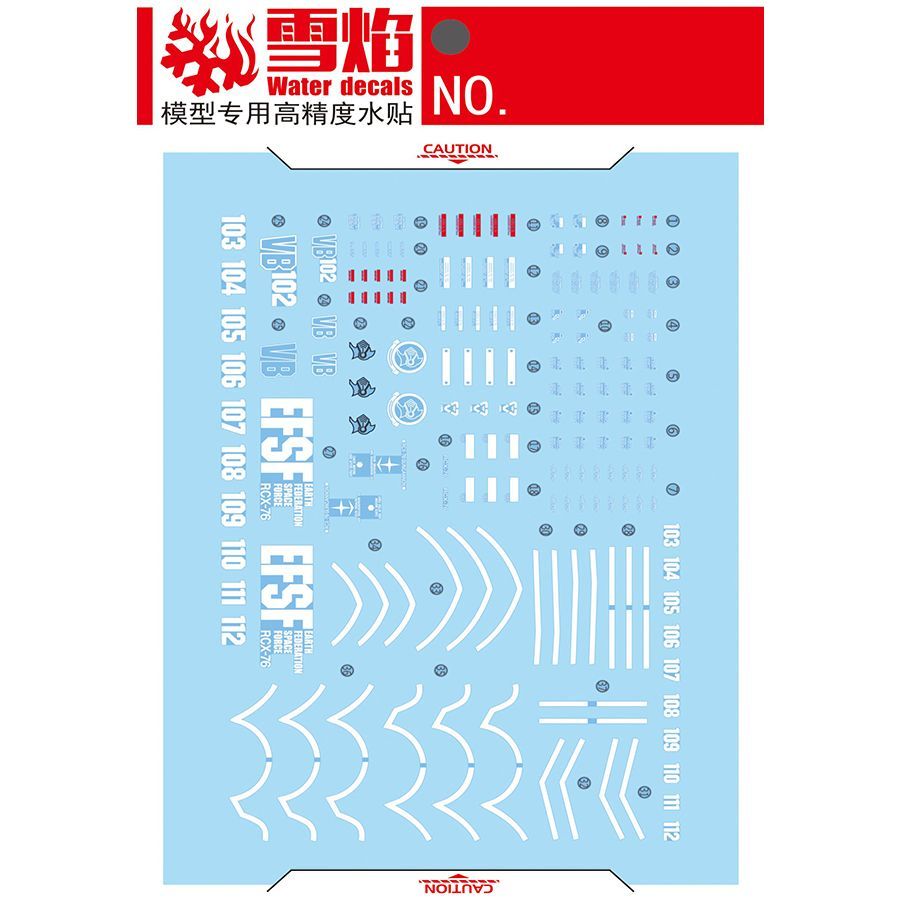 Decalcomanie fluorescenti ad a - Model Kit Water Decal recensione e prezzo