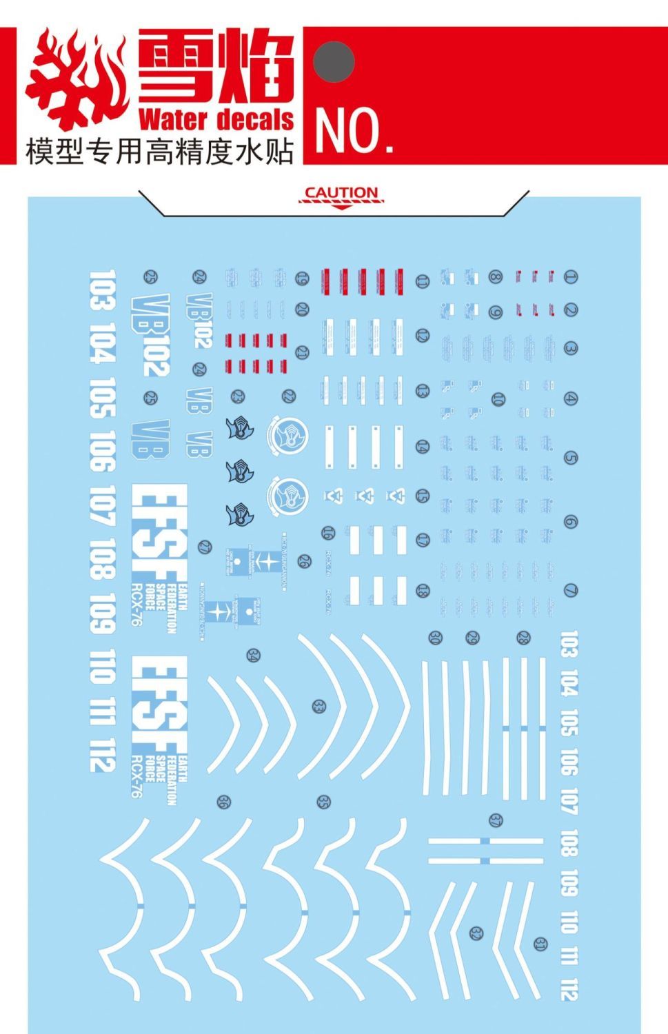 Decalcomanie fluorescenti ad a - Model Kit Water Decal recensione e prezzo