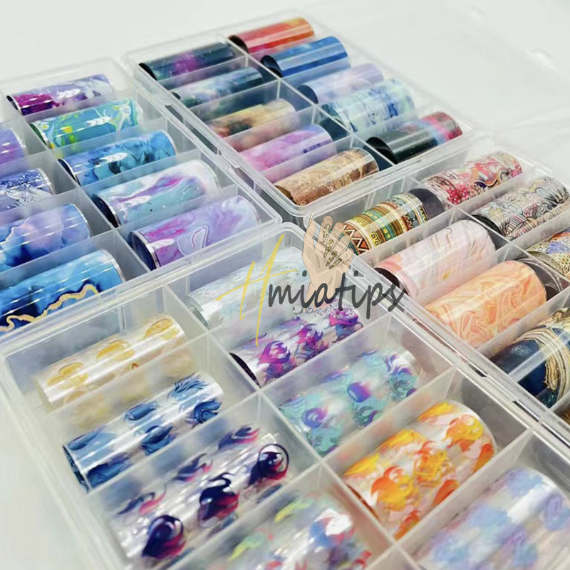 10 rotoli Design Nail Foils pe - Waterslide Decal Paper recensione e prezzo